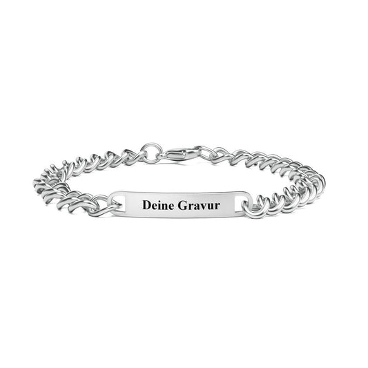 Herren Armband mit Gravur